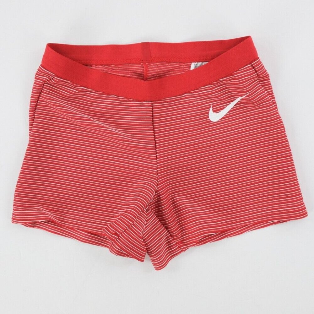 Nike Pro Elite Track & Field Shorts AO8486-000 Women's Size XS Red Made In USA